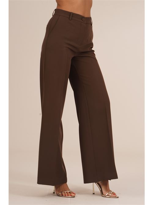 Pantalone palazzo GM by Gai Mattiolo | GM4213MORO